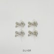 画像2: 【アクセサリー：ヘアクリップ】ミニリボンヘアクリップ【1カラー】[OF08] (2)