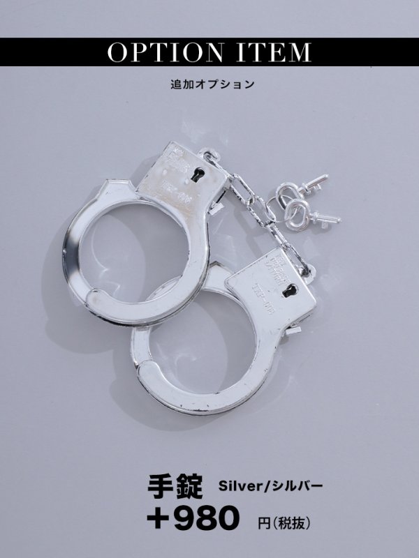 画像21: 【SALE!!】【ハロウィン】 ギンガムセットアップポリス 【コスプレ5点セット】【XS-Mサイズ/1カラー】(HC206-SV)[OF01-B] (21)