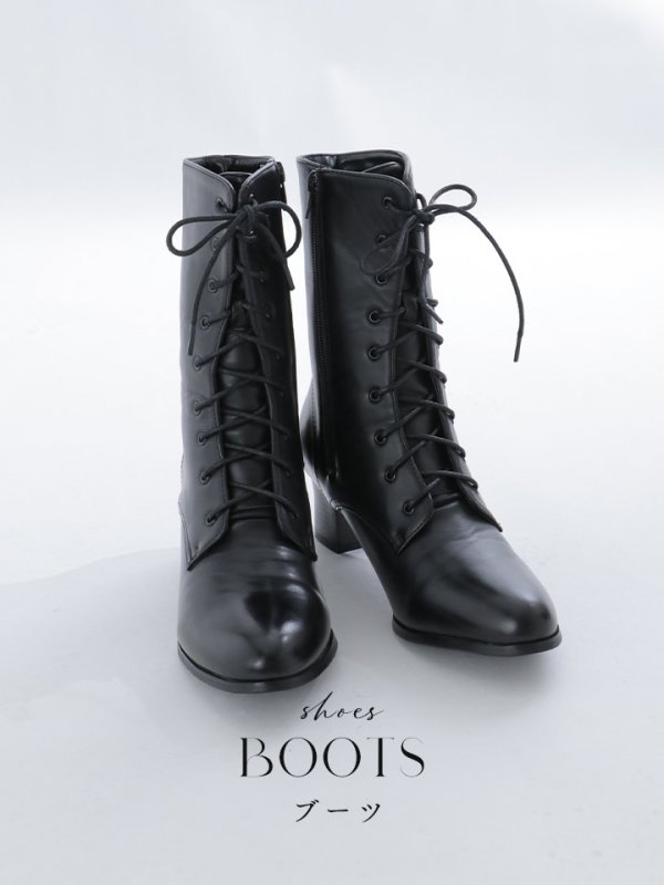 画像1: 【卒業袴用】ブーツ【23-25cm/1カラー】 (1)