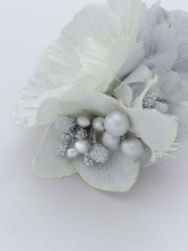 画像9: 【卒業袴小物】オーガンジーフラワーアンティークベリーコサージュ【3カラー】 (9)