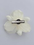 画像3: 【卒業袴小物】オーガンジー×パールアーティフィシャルフラワーコサージュ【1カラー】 (3)
