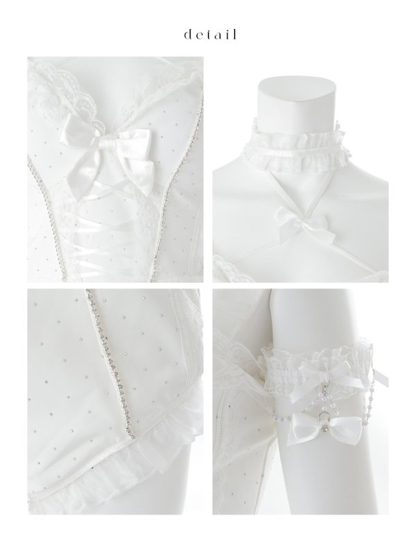 画像47: 【即日発送】【送料無料！】【マリームーンコラボ】【ハロウィン】2wayハーネスネックバニー【コスプレ6点セット】【XS-Lサイズ/3カラー】[HC03] (47)