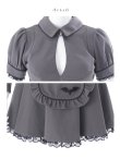 画像33: 【即日発送！】【ハロウィン】クラシカルメイドセットアップ【コスプレ5点セット】【XS-Mサイズ/2カラー】[OF04] (33)