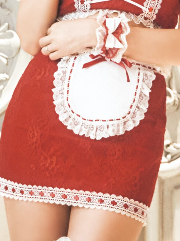 画像17: 【即日発送】【ハロウィン】赤ずきん×狼コスプレ【コスプレ5点セット】【コスプレ4点セット】【S-Mサイズ/1カラー】【Fサイズ/1カラー】[OF01/OF01] (17)