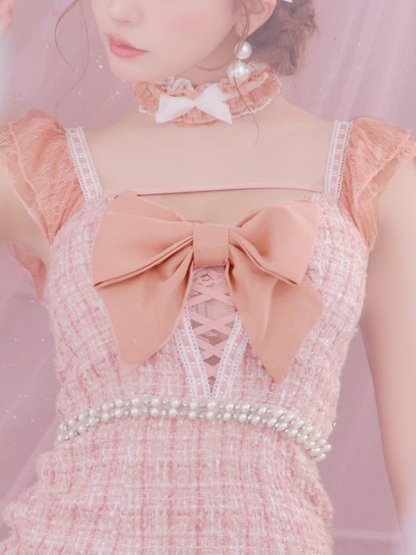 画像33: 【SALE!!】【即日発送】【ハロウィン】 ツイードバニーミニワンピ 【コスプレ5点セット】【S-Lサイズ/2カラー】[OF04] (33)