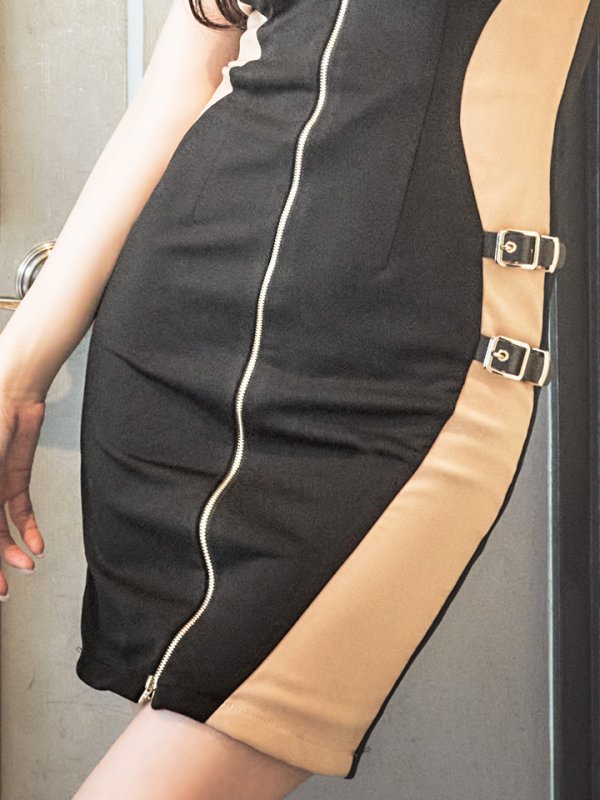 画像11: 【SALE!!】【即日発送】【ハロウィン】ジップポリスワンピース【コスプレ2点セット】【XS-XLサイズ/1カラー】[OF04-Bg] (11)