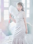 画像33: 【即日発送】【ハロウィン】 マーメイドレースチャイナ 【コスプレ2点セット】【S-Lサイズ/3カラー】(SE01YN-W)[YMT] (33)