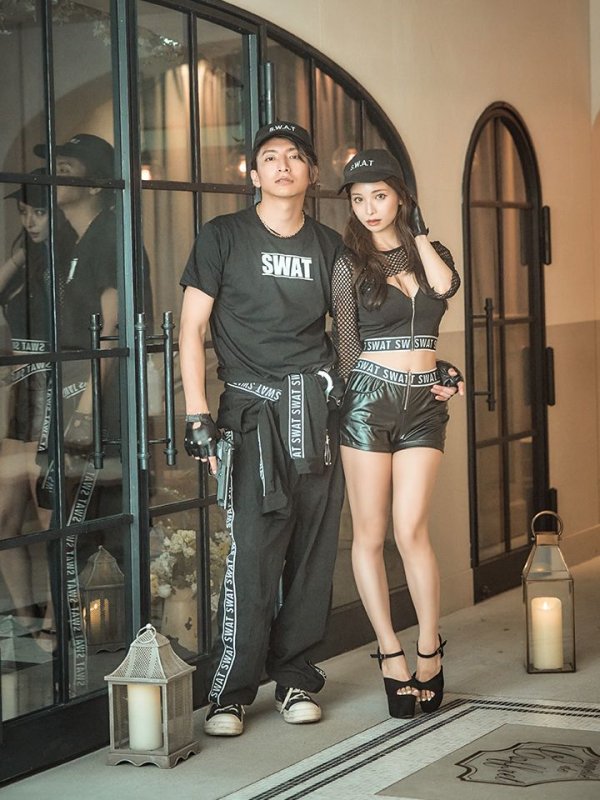 画像5: 【値下げ！】SWATコスプレ 【コスプレ5点セット】【コスプレ2点セット】【S-Mサイズ/1カラー】【S-XXLサイズ/1カラー】(HC206-SV)[OF01] (5)