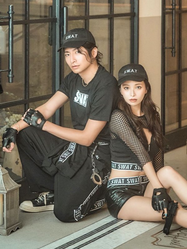 画像6: 【値下げ！】SWATコスプレ 【コスプレ5点セット】【コスプレ2点セット】【S-Mサイズ/1カラー】【S-XXLサイズ/1カラー】(HC206-SV)[OF01] (6)