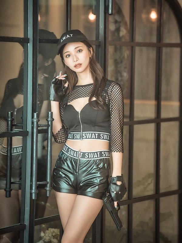 画像12: 【値下げ！】SWATコスプレ 【コスプレ5点セット】【コスプレ2点セット】【S-Mサイズ/1カラー】【S-XXLサイズ/1カラー】(HC206-SV)[OF01] (12)