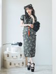 画像5: 【即日発送】【ハロウィン】 パフスリーブチャイナドレス【コスプレ2点セット】【S-XLサイズ/3カラー】(SE01YN)[OF04] (5)