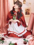 画像1: 【即日発送】【ハロウィン】【LARME/ラルム掲載】赤ずきん【コスプレ3点セット】【S-XLサイズ/1カラー】[YMT] (1)