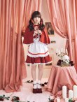 画像3: 【即日発送】【ハロウィン】【LARME/ラルム掲載】赤ずきん【コスプレ3点セット】【S-XLサイズ/1カラー】[YMT] (3)
