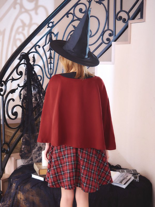 画像17: 【SALE!!】【ハロウィン】 魔法学校制服 【コスプレ3点セット】【S-Mサイズ/2カラー】[OF01] (17)