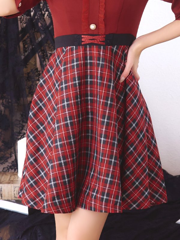 画像19: 【SALE!!】【ハロウィン】 魔法学校制服 【コスプレ3点セット】【S-Mサイズ/2カラー】[OF01] (19)