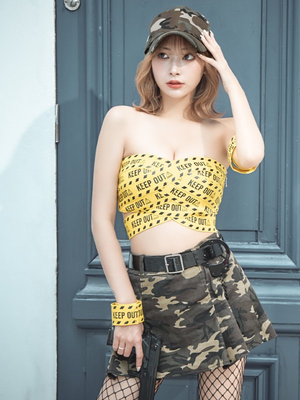 画像11: 【ハロウィン】キープアウトセットアップ 【コスプレ7点セット】【S-Mサイズ】[OF04-B] (11)