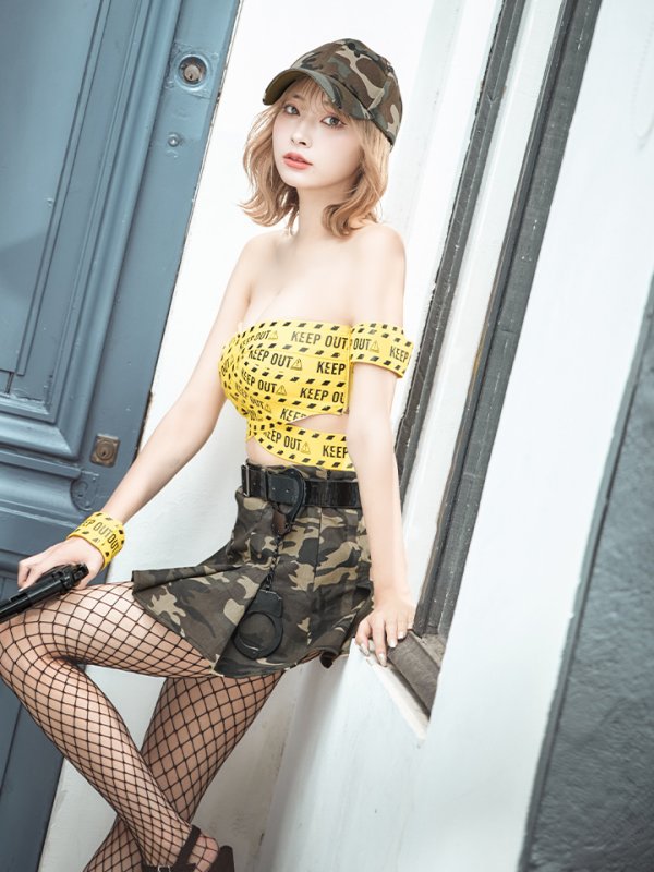 画像13: 【ハロウィン】キープアウトセットアップ 【コスプレ7点セット】【S-Mサイズ】[OF04-B] (13)