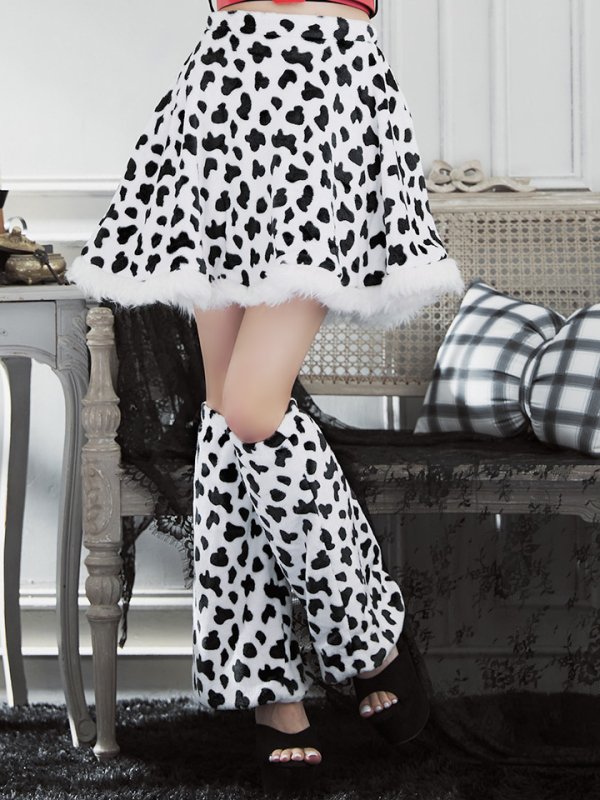 画像10: 【SALE!!】【即日発送】【ハロウィン】ダルメシアンセットアップ【コスプレ6点セット】【S-Lサイズ/1カラー】[HC03] (10)