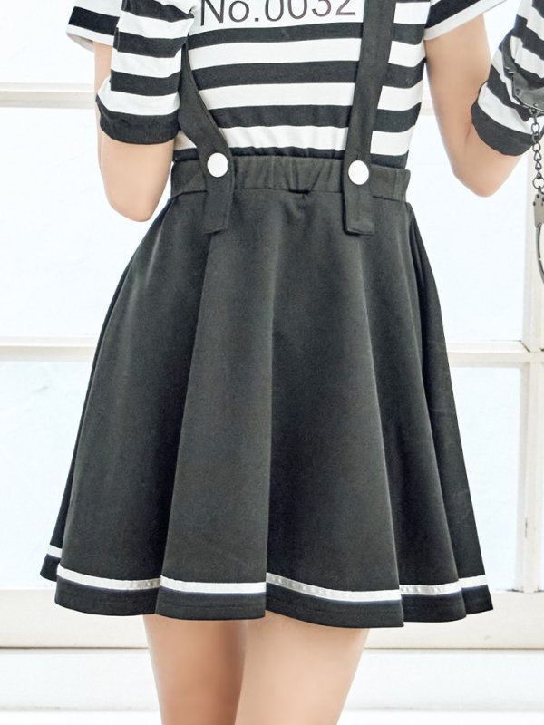 画像17: 【SALE!!】【即日発送】【ハロウィン】 プリズナーガール 【コスプレ3点セット】【S-Mサイズ/1カラー】(HC206-SV)[HC03] (17)