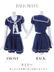 画像4: 【SALE!!】【即日発送】【ハロウィン】水兵セットアップ【コスプレ5点セット】【S-Lサイズ/1カラー】[HC03] (4)