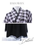 画像24: 【即日発送】【ハロウィン】 ギンガム猫巫女【コスプレ5点セット】【Fサイズ/2カラー】[HC03] (24)