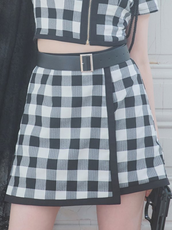 画像16: 【SALE!!】【ハロウィン】 ギンガムセットアップポリス 【コスプレ5点セット】【XS-Mサイズ/1カラー】(HC206-SV)[OF01-B] (16)