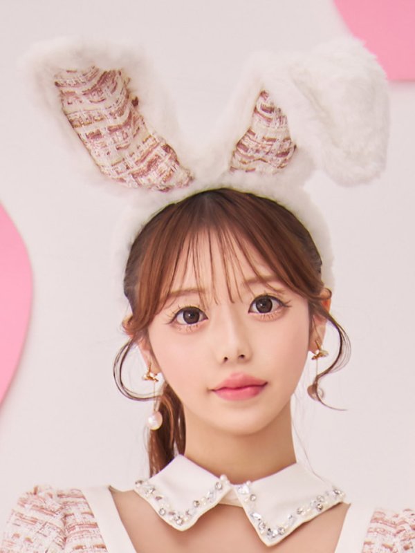 画像16: 【SALE!!】【即日発送】【ハロウィン】 ツイードセットアップバニー【コスプレ6点セット】【XS-Mサイズ/1カラー】[HC03] (16)