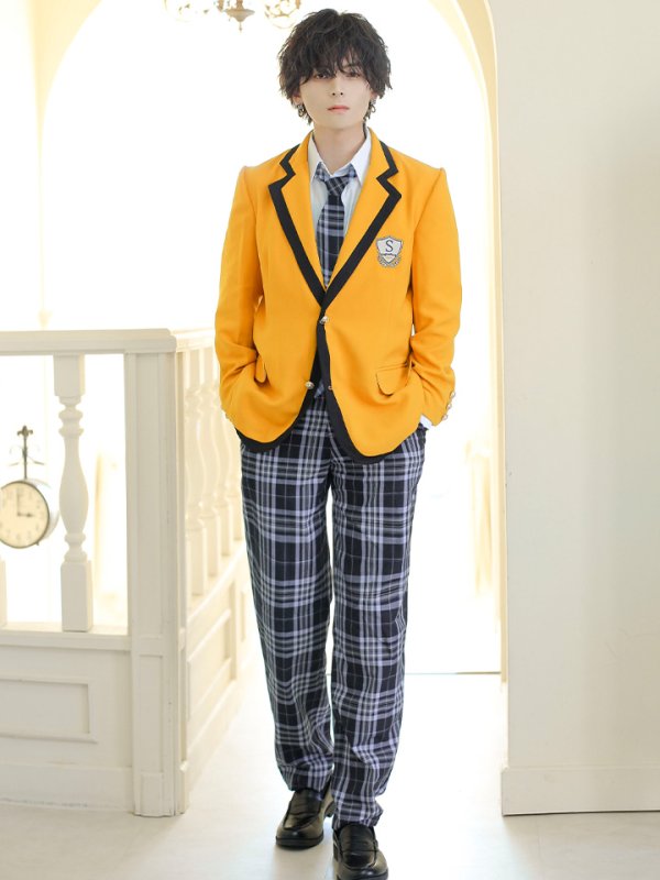 画像5: 【SALE!!】【ハロウィン】男子高校生制服【コスプレ5点セット】【M-XLサイズ/1カラー】[OF01] (5)