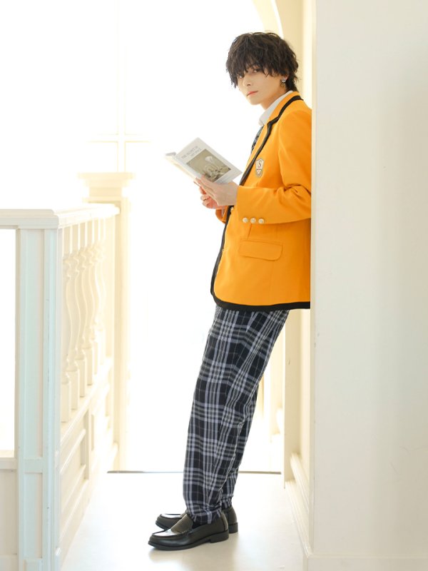 画像7: 【SALE!!】【ハロウィン】男子高校生制服【コスプレ5点セット】【M-XLサイズ/1カラー】[OF01] (7)