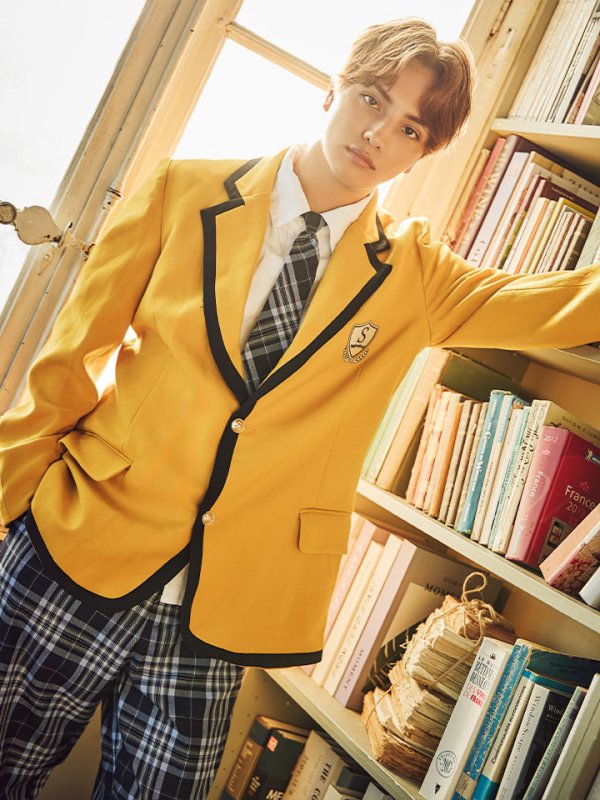 画像12: 【SALE!!】【ハロウィン】 男子高校生制服 【コスプレ5点セット】【M-XLサイズ/1カラー】[OF01] (12)