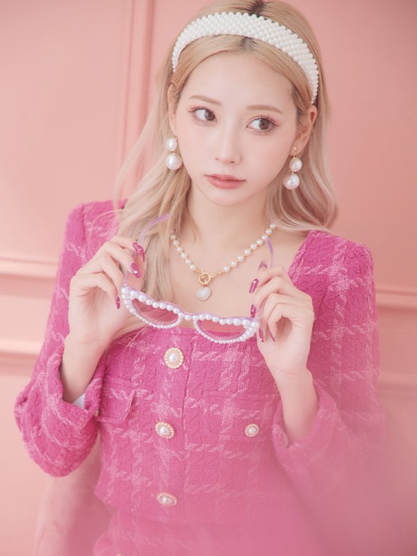 画像7: 【アクセサリー：カチューシャ】パールカチューシャ【1カラー】[OF02] (7)