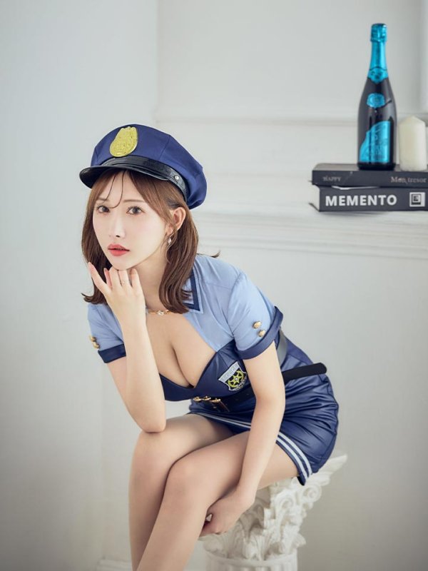 画像7: 【SALE!!】【即日発送！】【ハロウィン】 ポリスワンピース 【コスプレ3点セット】 【S-XLサイズ/1カラー】[OF04-Bnvg] (7)