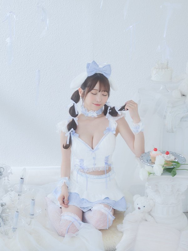 画像17: 【SALE!!】【即日発送！】【ハロウィン】ホワイトパピーセットアップ 【コスプレ6点セット】[HC03] (17)