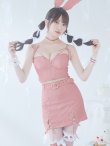 画像35: 【即日発送！】【ハロウィン】レースリボンバニータイトミニセットアップ 【コスプレ8点セット】 【XS-Lサイズ/3カラー】[YMT] (35)