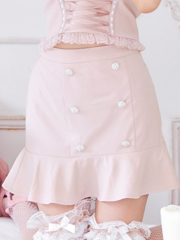 画像18: 【SALE!!】【即日発送！】【ハロウィン】 レースアップ バニーセットアップ 【コスプレ7点セット】 【XS-Mサイズ/1カラー】[OF04] (18)