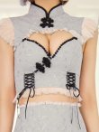 画像21: 【SALE!!】【即日発送！】【ハロウィン】 レースチャイナセットアップ 【コスプレ5点セット】【XS-Lサイズ】(SE01YN)[OF04] (21)