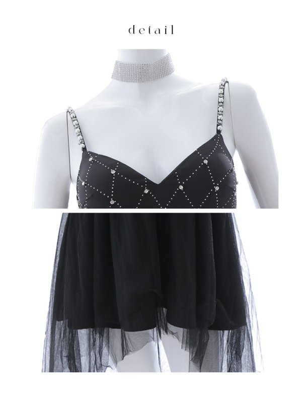 画像47: 【ハロウィン】 バニービジューフレアワンピース 【コスプレ5点セット】 【XS-Mサイズ/2カラー】[OF04] (47)