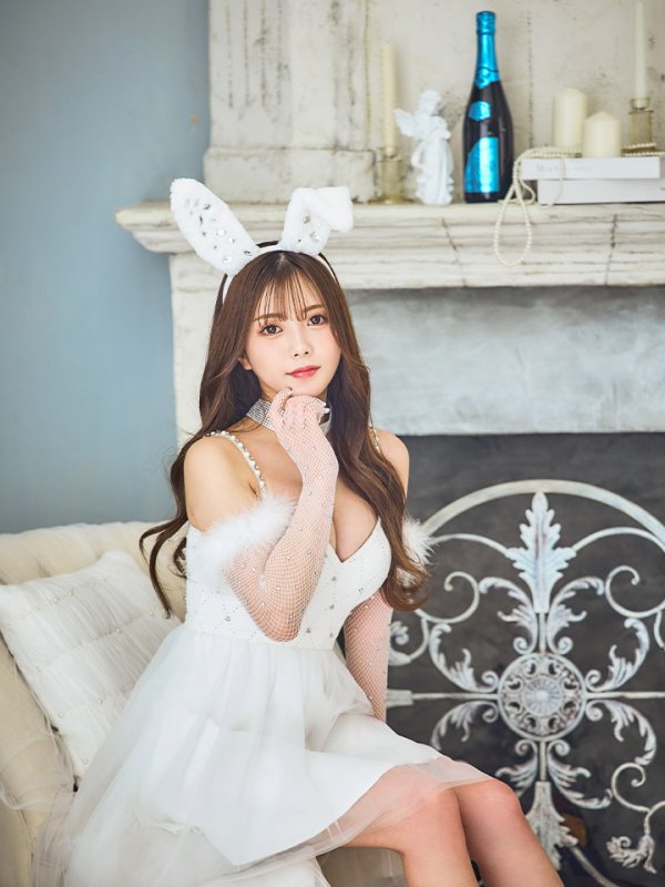 画像21: 【ハロウィン】 バニービジューフレアワンピース 【コスプレ5点セット】 【XS-Mサイズ/2カラー】[OF04] (21)