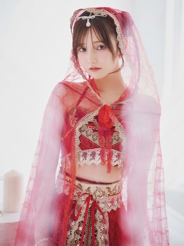 画像16: 【即日発送】アラビアンガール/アラジンコスプレセット【ハロウィン7点セット】【フリーサイズ/4カラー】[HC03] (16)