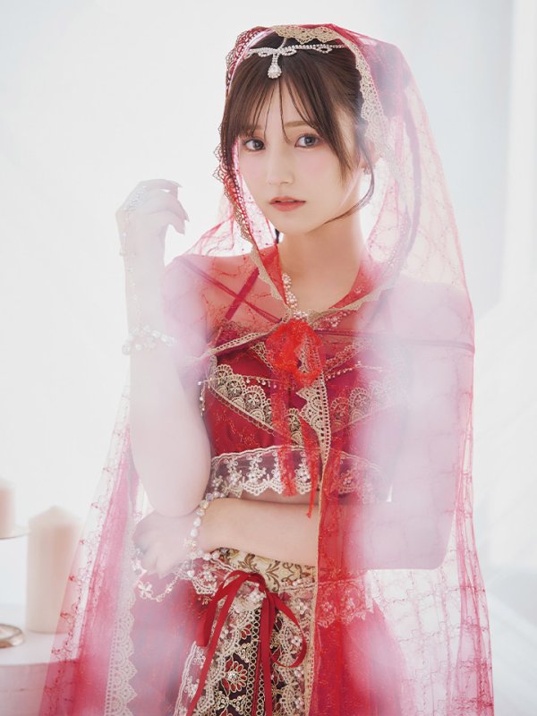 画像17: 【即日発送】アラビアンガール/アラジンコスプレセット【ハロウィン7点セット】【フリーサイズ/4カラー】[HC03] (17)