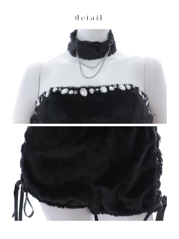 画像13: 【即日発送！】【ハロウィン】 もこもこキャットセットアップコスプレ 【コスプレ6点セット】 【Fサイズ/1カラー】[OF01] (13)