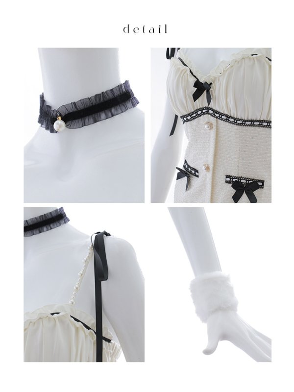 画像23: 【SALE!!】【即日発送！】【ハロウィン】 バニーバイカラーリボンワンピース 【コスプレ6点セット】【XS-Mサイズ/1カラー】[OF04] (23)