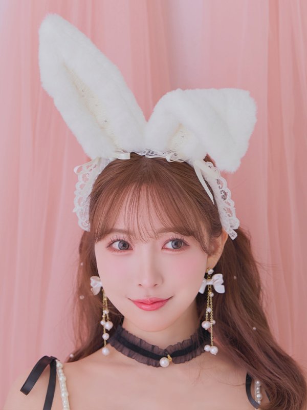 画像16: 【SALE!!】【即日発送！】【ハロウィン】 バニーバイカラーリボンワンピース 【コスプレ6点セット】【XS-Mサイズ/1カラー】[OF04] (16)