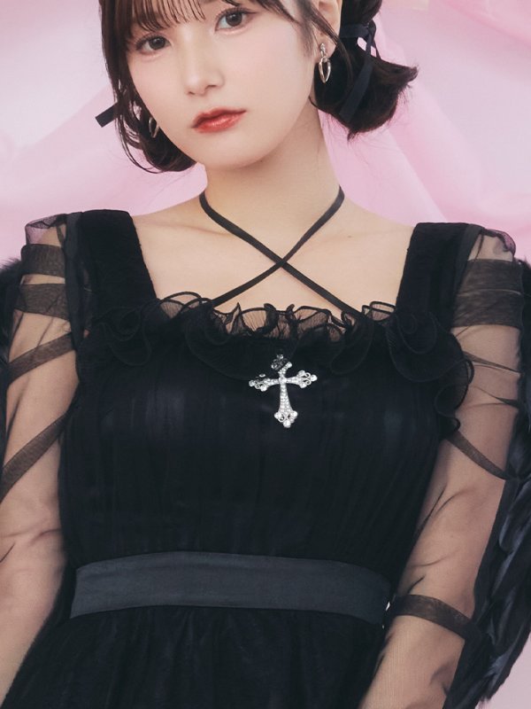 画像14: 【即日発送！】【ハロウィン】ショートインロングデビルワンピース 【コスプレ4点セット】[HC03-H] (14)