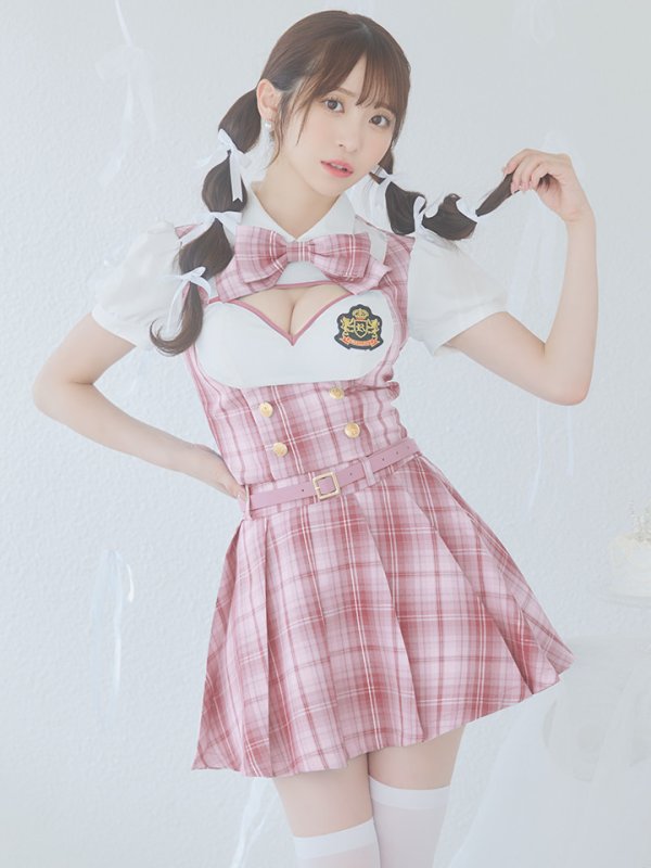 画像25: 【即日発送！】【ハロウィン】アイドルスクールガールセットアップ 【コスプレ5点セット】[OF04] (25)