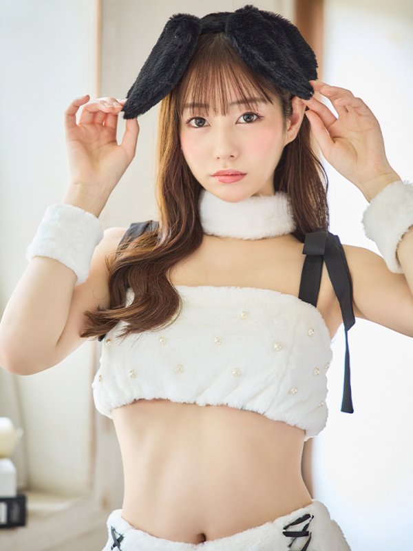 画像18: 【SALE!!】【ハロウィン】 バイカラーリボンもこもこパピー 【コスプレ6点セット】 【FREEサイズ/1カラー】[OF01] (18)