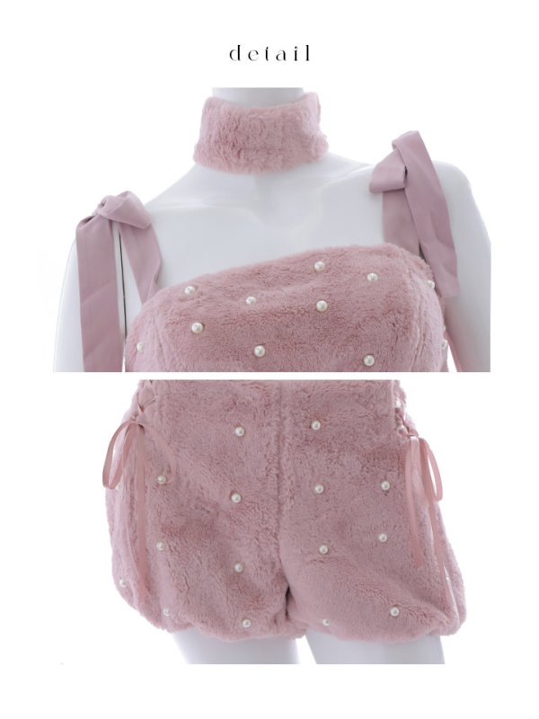 画像42: 【即日発送】【ハロウィン】 もこもこキャットリボンセットアップ 【コスプレ6点セット】 【Fサイズ/3カラー】[OF01] (42)