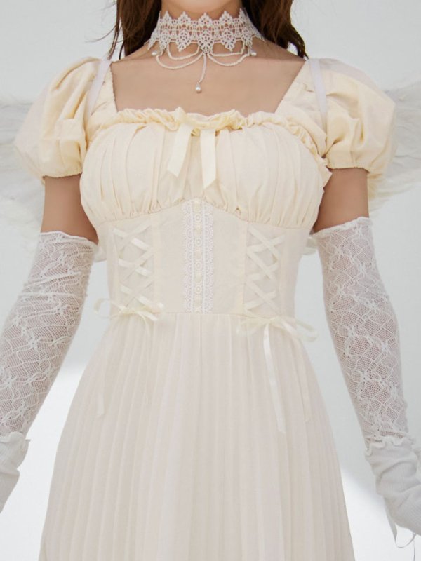 画像19: 【SALE!!】【即日発送！】【ハロウィン】 天使プリーツスカートワンピ 【コスプレ5点セット】 【S-XLサイズ/１カラー】[HC03-H] (19)