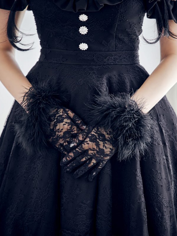 画像8: 【SALE!!】【即日発送！】【ハロウィン】 バニーショートインロングワンピース 【コスプレ5点セット】【XS-XLサイズ/2カラー】[HC03] (8)