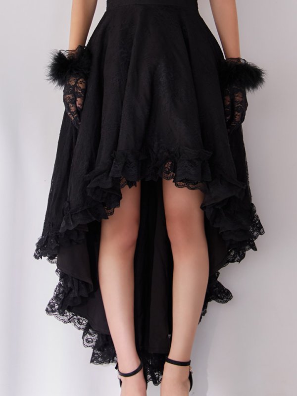 画像31: 【SALE!!】【即日発送！】【ハロウィン】 バニーショートインロングワンピース 【コスプレ5点セット】【XS-XLサイズ/2カラー】[HC03] (31)